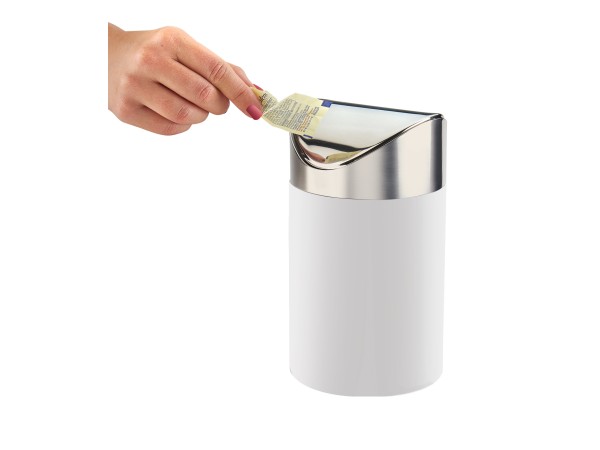 Luxe Tabletop Trash Bin